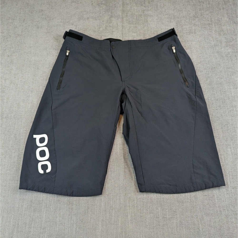 POC Cycling Shorts Mens XL Black Enduro Mountain Bike Essential MTB Performance